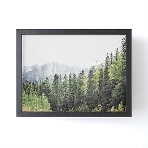 Eye Poetry Photography Treeline Nature And Landscape Framed Mini Art Print - Society6 - 1 of 3