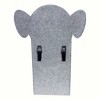 Sammy & Lou Felt Baby Nursery Diaper Storage Caddy - Elephant - 3 of 4