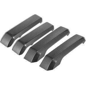 Unique Bargains Inner Door Grab Handle Cover Trim for Ford F150 2015-2021Chrome Car Interior Accessories Decoration Kit 4pcs - 1 of 4