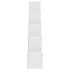 vidaXL Cube Storage Cabinet for Kids with 15 Cubes Organizer Bookcase White PP - White 61" 60.6" - 4 of 4