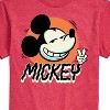Men's - Disney - Mickey Peace Short Sleeve Graphic T-Shirt - 2 of 4