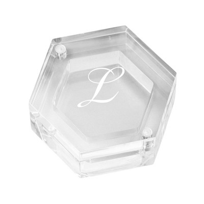 Personalization Mall Classic Celebrations Personalized Acrylic Ring Box