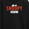 Boys' - Peanuts - Snoopy Red Long Sleeve Graphic T-Shirt - 2 of 4