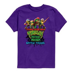 Boys' - Teenage Mutant Ninja Turtles - Battle Tycoon Group Short Sleeve Graphic T-Shirt - 1 of 3