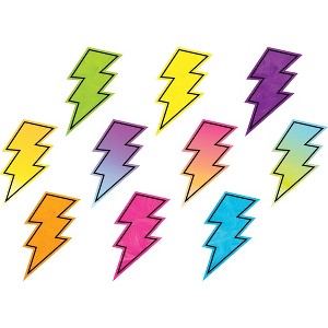 Teacher Created Resources® Brights 4Ever Lightning Bolts Accents, 30 Per Pack, 3 Packs - 1 of 3