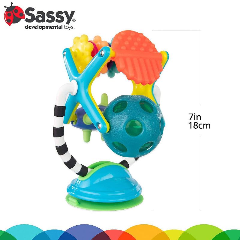 Sassy Teethe &#38; Twirl Sensation Station Tray Toy, 4 of 9