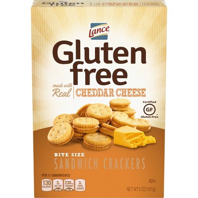 Lance Real Cheddar Cheese Bite Size Sandwich Crackers - 5oz