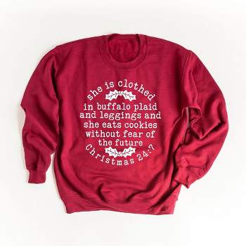 Simply Sage Market Women's Graphic Sweatshirt Christmas 24:7