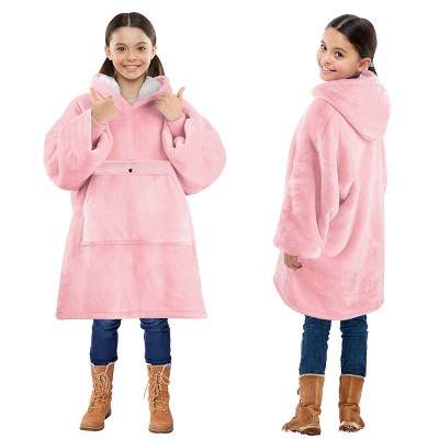Solaris Blanket Hoodie Sweatshirt for Kids - Warm Soft Gift, Oversized Cozy Fleece Sweatshirt Pullover for Teens, Girls, Boys