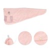 Unique Bargains Water-absorbent Cartoon Embroidery Hair Towel 1 Pc - 3 of 3