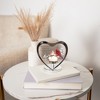 Pavilion Gift Company - Heaven In Our Home - 4.75" Cardinal Tea Light Heart Candle Holder Memorial Bereavement Funeral - 2 of 4