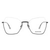 Balenciaga BB 0142O 001 Womens Square Eyeglasses Grey 55mm - 2 of 2