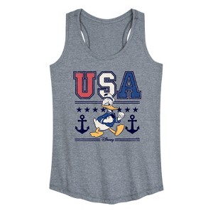 Women's - Disney - Americana Graphic Racerback Tank - 1 of 4