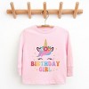 The Juniper Shop Birthday Girl Unicorn Youth Long Sleeve Tee - 2 of 4