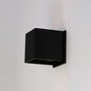 ET2 Lighting Alumilux Cube 2 - Light Wall Light in  Black - 3 of 4