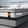 BDELITE Cooling Gel Infused Memory Foam King Hybrid Mattress in a Box, Medium Firm, 76 x 80×105 Inches, White - 3 of 4