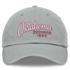 NCAA Oklahoma Sooners Nico Cotton Hat: Adjustable Gray Baseball Cap - 2 of 4