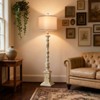 GTCLIGHTING Floor Lamps for Living Room,65" Resin Farmhouse Standing Lamp Reading Light with Linen Shade for Bedroom Office Corner - 4 of 4
