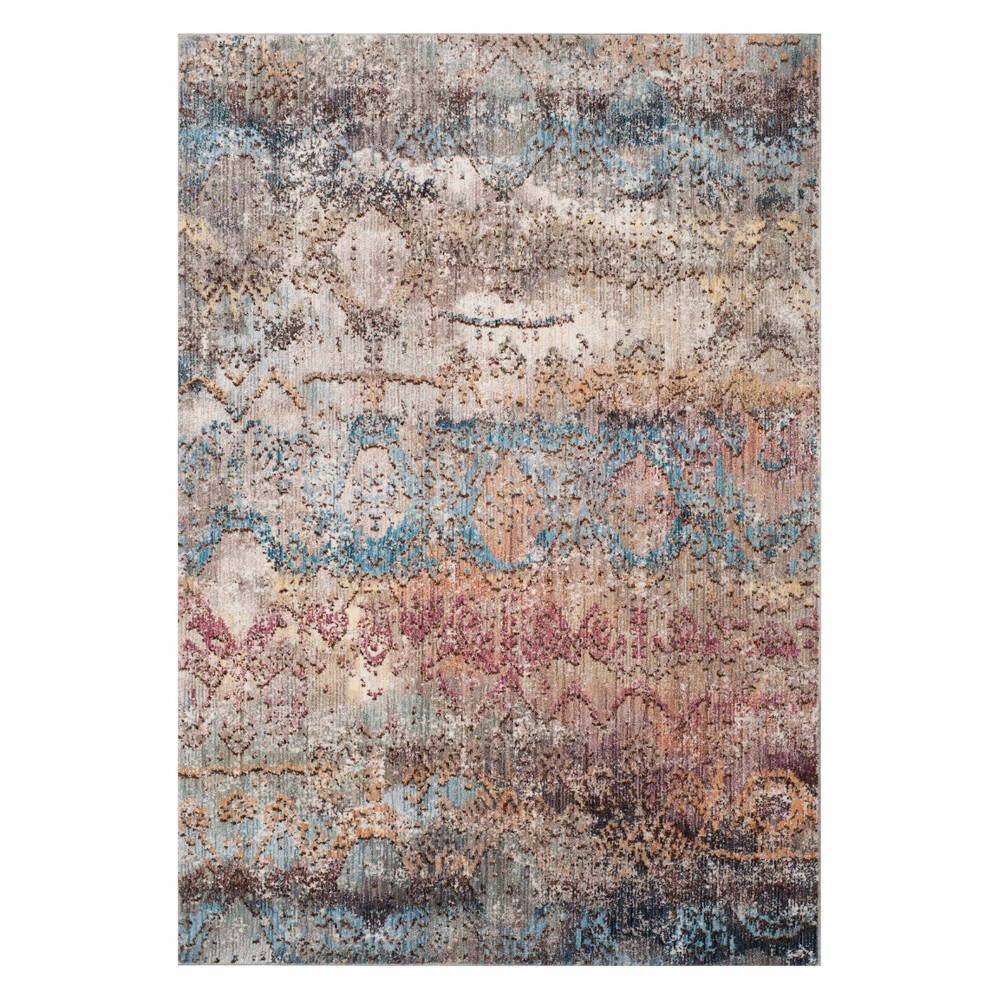 9'x12' Shapes Loomed Area Rug Turquoise - Safavieh