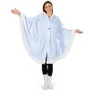 PAVILIA Angel Wrap Hooded Blanket for Women Adult, Wearable Cozy Wrap Throw Fleece Shawl Cape - 2 of 4