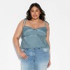 Women's Lace Trim Sweetheart Neck Tank Top - Wild Fable™ - 2 of 3