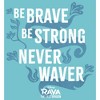 Girl's Raya and the Last Dragon Be Brave Be Strong Never Waver T-Shirt - 2 of 4