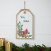 Merry Christmas Cardinal Tag - 2 of 2