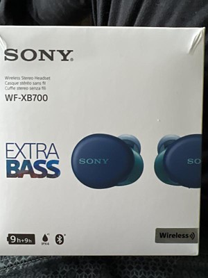 Écouteurs sans fil avec EXTRA BASS™ WF-XB700