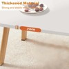 Foldable Coffee Table, 80x50cm, Collapsible Coffee Table, Wooden Foldable Desks for Small Spaces, Ideal Fit In Study, Home, Office, Bedroom, Tea Room - 4 of 4