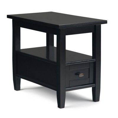 NicBex Occasional Table Classic Lattice Ends & Bottom Shelf, Affordable Side Table for Living Room