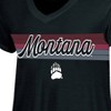 NCAA Montana Grizzlies Women's V-Neck T-Shirt - 3 of 3