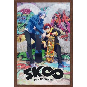 Trends International SK8 THE INFINITY - Reiki And Langa Framed Wall Poster Prints - 1 of 4
