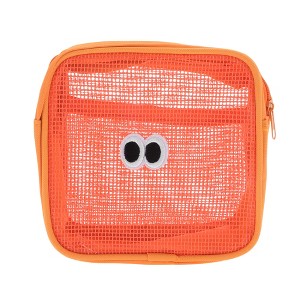Unique Bargains Square Bean Eye Makeup Bag 1 Pc - 1 of 3