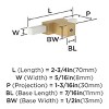 Amerock Urbanite Cabinet or Furniture Knob - 2 of 3