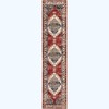 Unique Loom Outdoor Traditional Area Rug (Red and Navy Blue) - 3 of 4