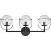 Elk Home Langford 3 - Light Vanity in  Matte Black - 2 of 3