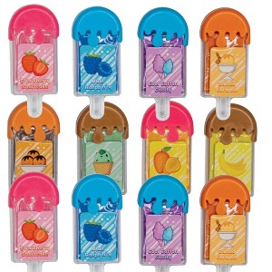 Sundae Pops Kneaded Erasers (12 Pack) - Scented Fun for Erasing (Plastic Ice Cream Container) - 1 of 4