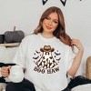 Simply Sage Market Women's Boo Haw Ghost Short Sleeve Garment Dyed Tee - 2 of 2