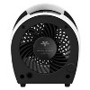 Vornado Velocity 1R Personal SpaceHeater with 2 Heat Settings and Advanced Safety Features: Electric Fan, 750W, ETL Listed - 3 of 4