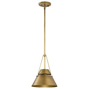 Nuvo Lighting Adina 1 - Light Pendant in  Natural Brass - 1 of 4