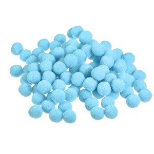 Unique Bargains Home Crafts Handcrafts Project DIY Polyester Felt Balls Beads 200 Pcs - 1 of 4