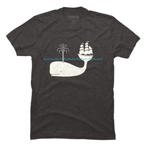 Men's Design By Humans Moby By kellabell9 T-Shirt - 1 of 4