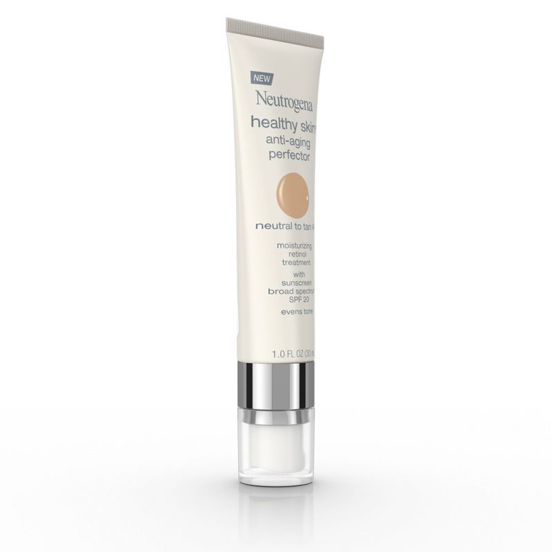 Neutrogena Healthy Skin Anti-Aging Perfector with Retinol and Broad Spectrum SPF 20 Sunscreen - 1 fl oz, 4 of 8