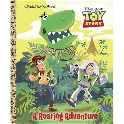 A Roaring Adventure - (Little Golden Book) by  Kristen L Depken (Hardcover)