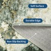 Area Rugs, Modern Abstract Washable Rug for Living Room, Soft Non Slip Non-Shedding Area Rug - 4 of 4