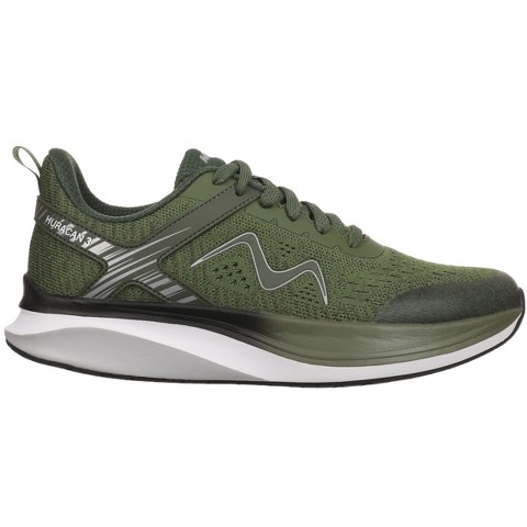 MBT Men's Huracan 3 Lace Up in Army Green , 11.5