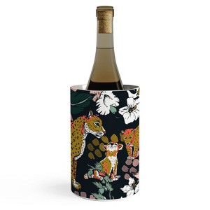 Marta Barragan Camarasa Animal print dark jungle Wine Chiller - Deny Designs - 1 of 2