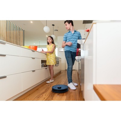 Navy Cordless Bagless Wi-Fi Robot Vacuum and Mop