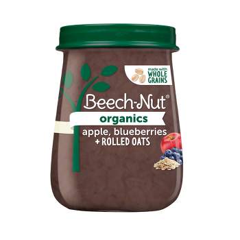 Beech-Nut Organic Apple Blueberry Oatmeal Baby Meals Jar - 4oz