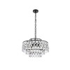 Elegant Lighting Mila 5 - Light Pendant in  Black - 2 of 4